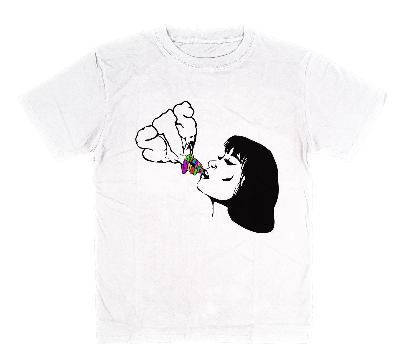 Blowing Smoke T-Shirt - White